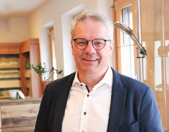 Thomas Kopp ist Geschäftsführer der Firma Kopp Neunburg - Bad, Heizung und Solar.