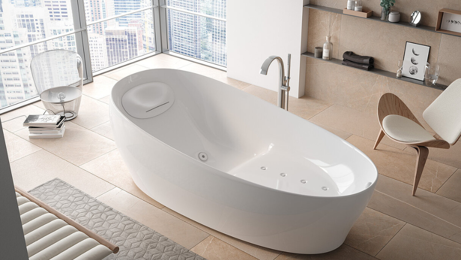 TOTO Floating Badewanne, Freistehend